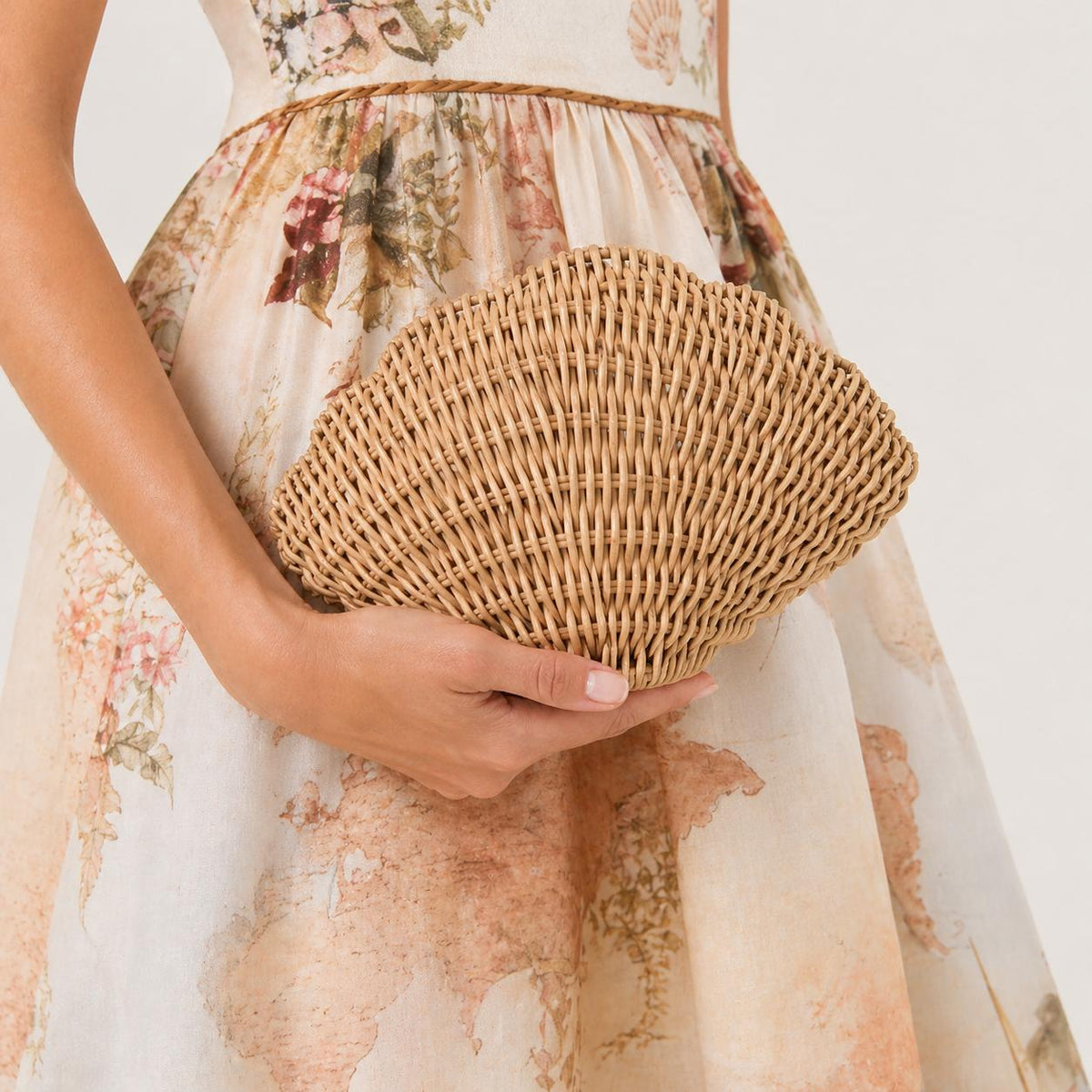 Woman wearing Natural Urban Expressions Aquata Clutch 840504210228 View 1 | Natural