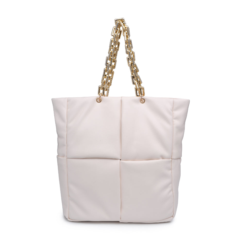 Product Image of Urban Expressions Zoe Tote 840611178589 View 7 | White