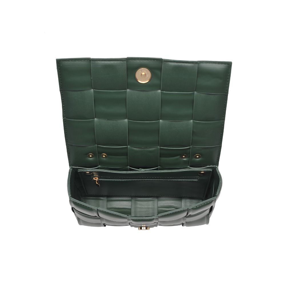 Product Image of Urban Expressions Ines Crossbody 840611185464 View 8 | Hunter Green