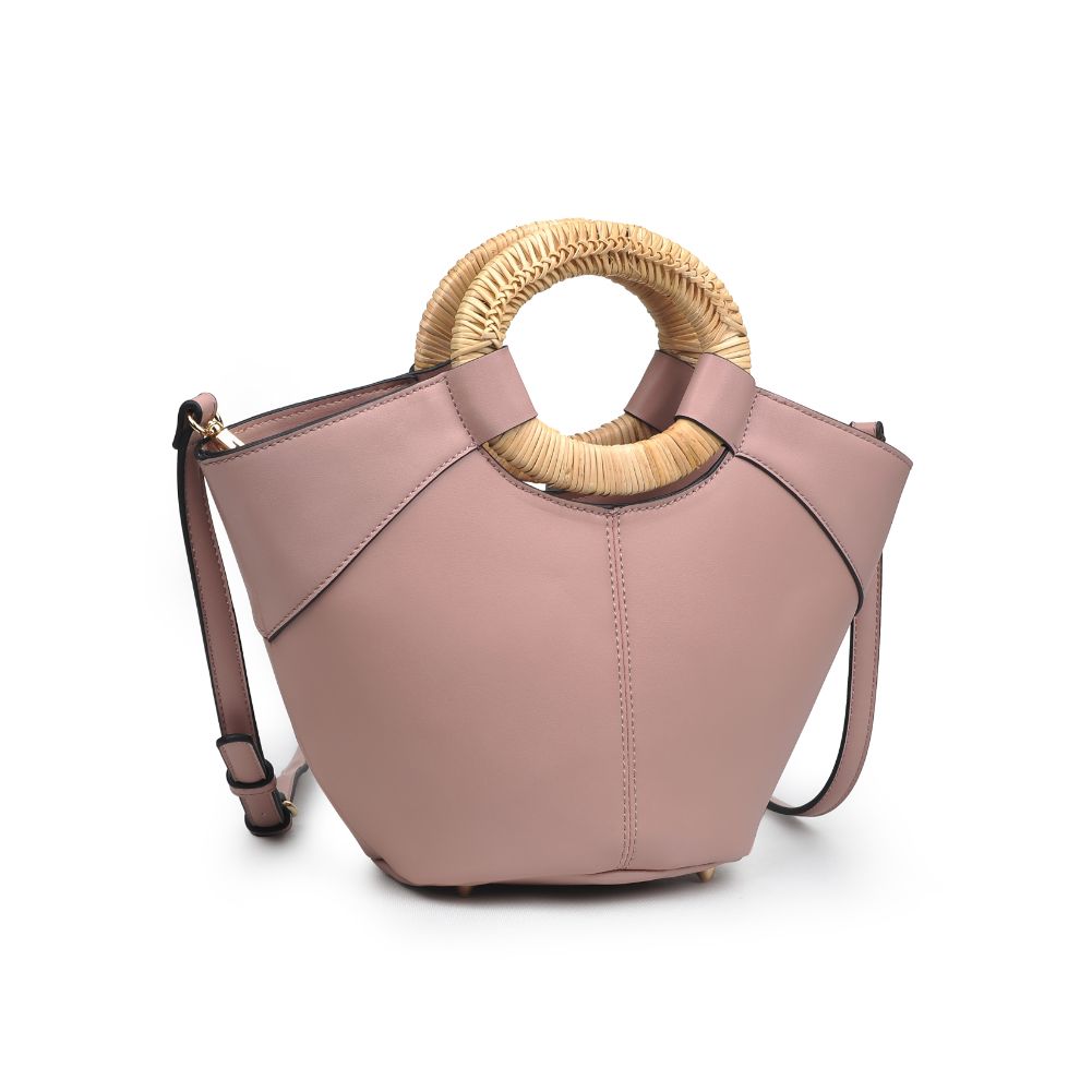 Woman wearing Blush Urban Expressions Zadar Top Handle 840611168948 View 6 | Blush