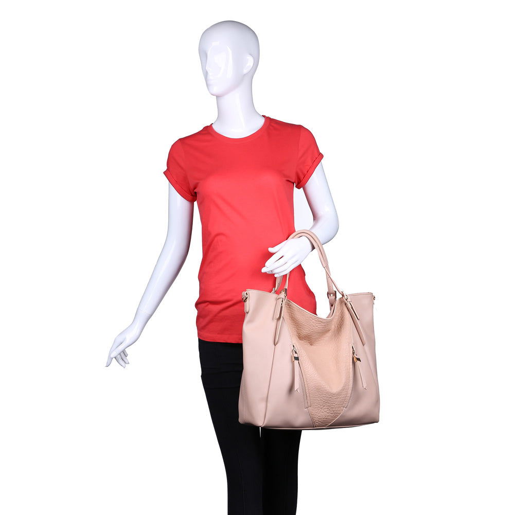 Product Image of Urban Expressions Jak Pebble Tote NA-840611155184 View 5 | Nude