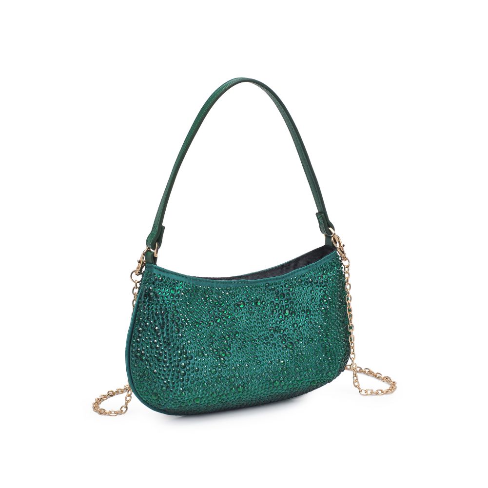 Woman wearing Green Urban Expressions Simone Evening Bag 840611113894 View 6 | Green