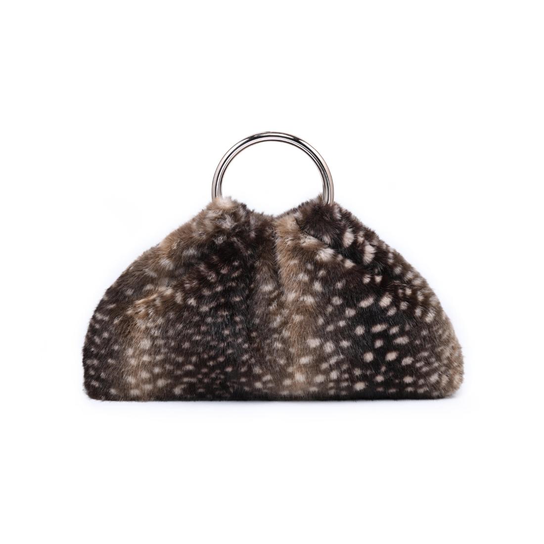 Urban Expressions Keala - Faux Fur Tote 840504216046 View 1 | Chocolate Fawn