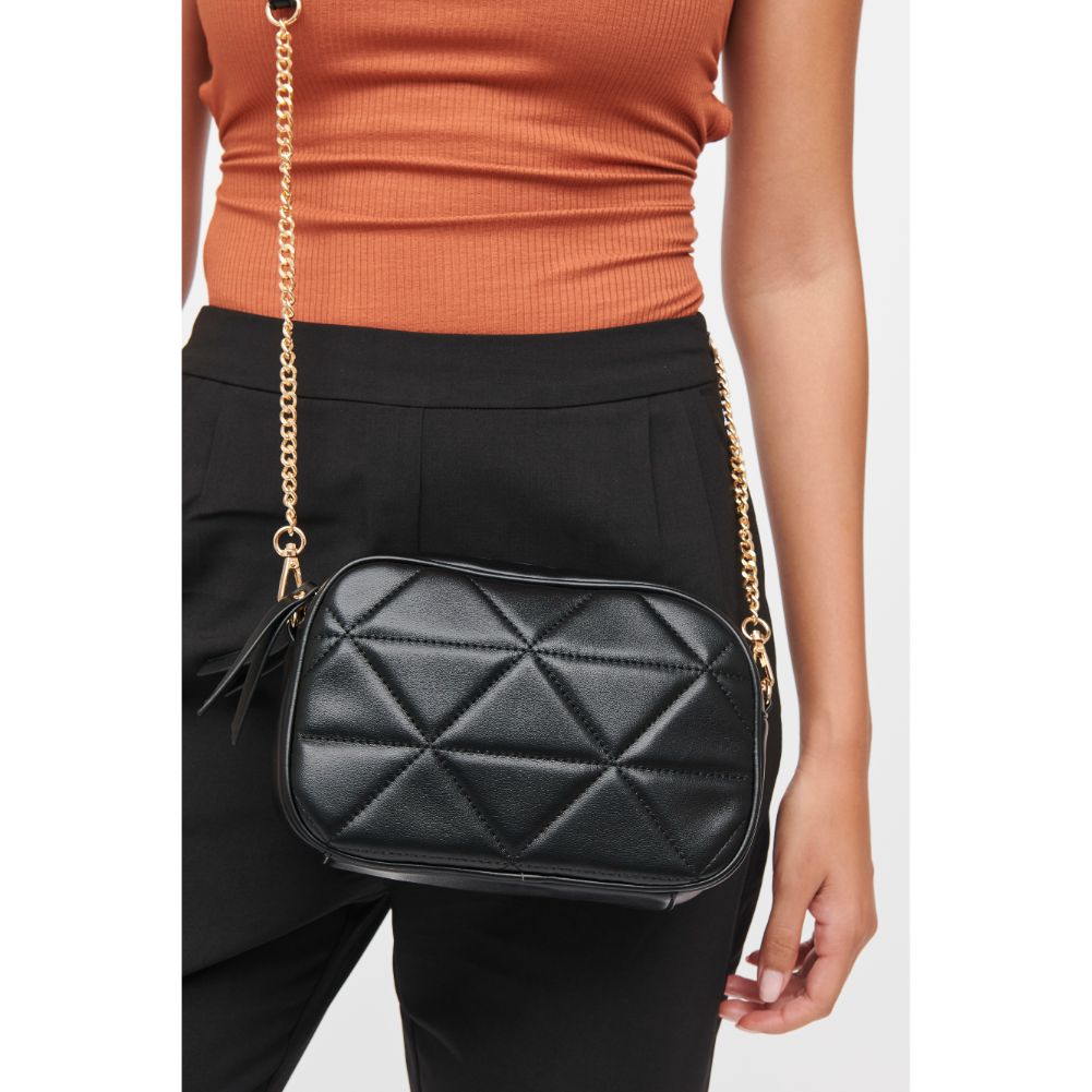Woman wearing Black Urban Expressions Petra Crossbody 840611184566 View 2 | Black