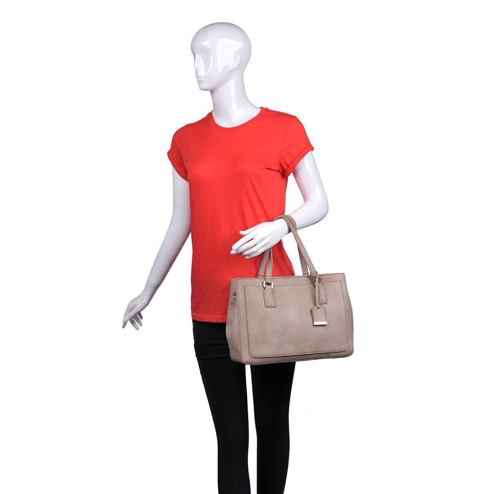 Product Image of Urban Expressions Banyan Satchel NA-840611153524 View 5 | Mushroom