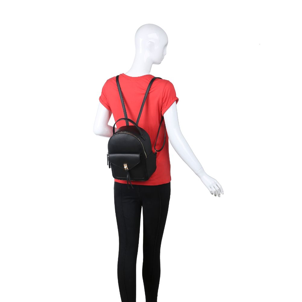Product Image of Urban Expressions Gemma Backpack 840611165602 View 5 | Black