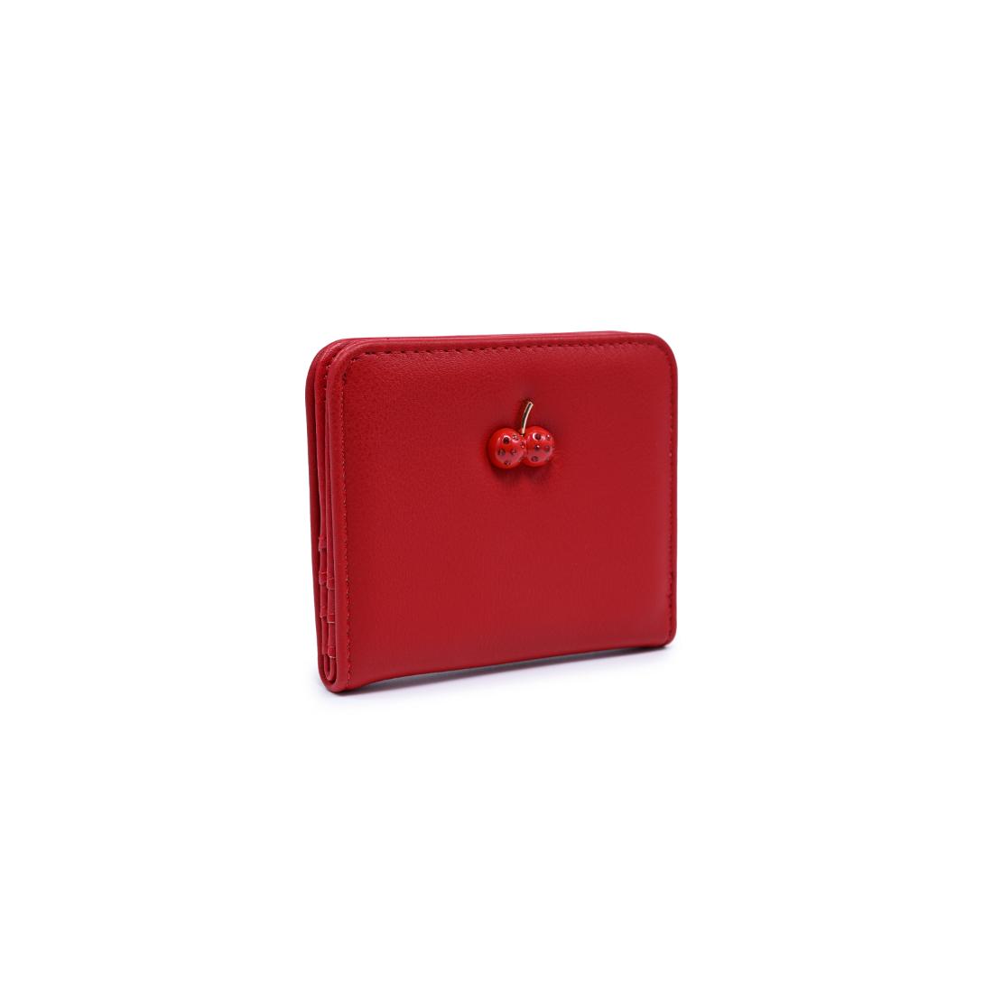 Woman wearing Red Urban Expressions Lucy Wallet 840504203985 View 6 | Red