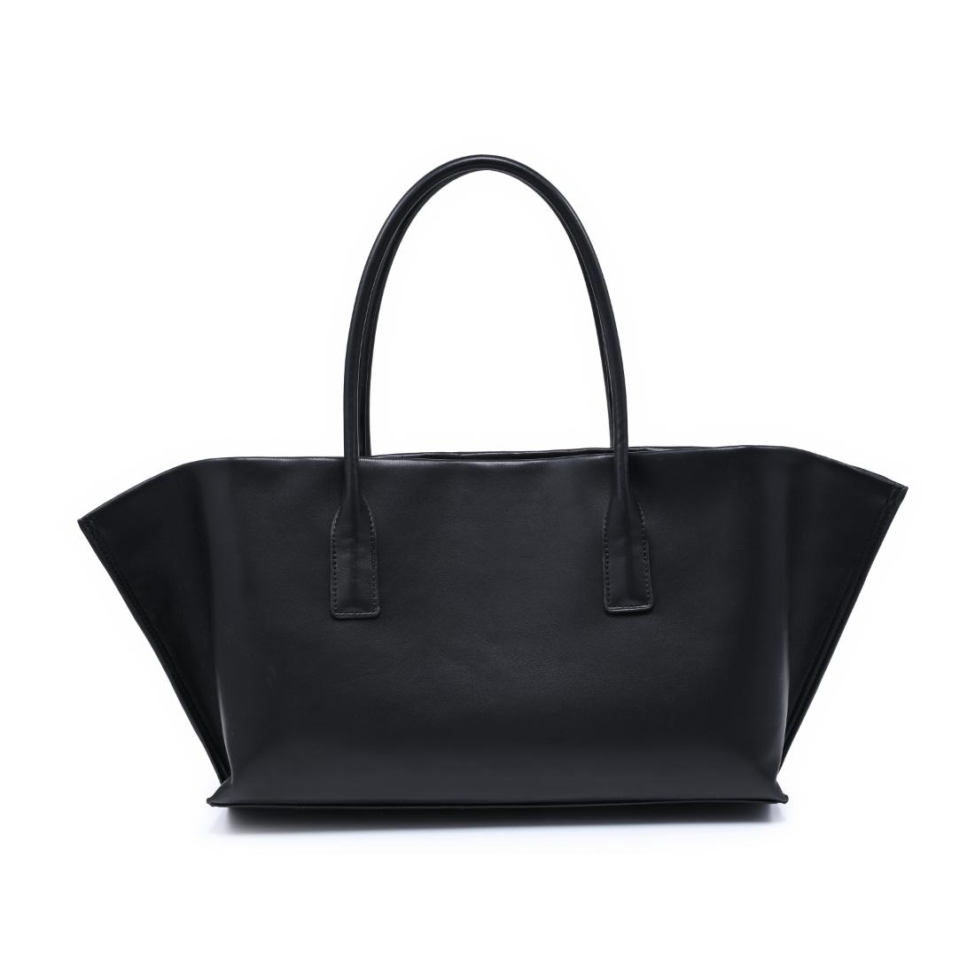 Woman wearing Black Urban Expressions Levi Tote 840504205255 View 5 | Black