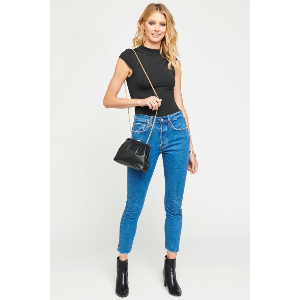 Woman wearing Black Urban Expressions Margie Clutch 840611174871 View 4 | Black