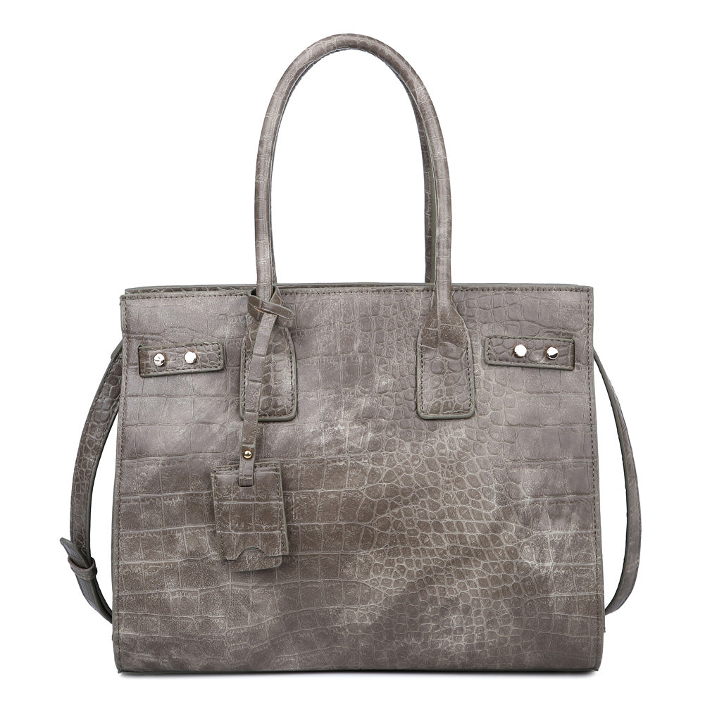 Product Image of Urban Expressions Spears Tote NA-840611155559 View 1 | Olive