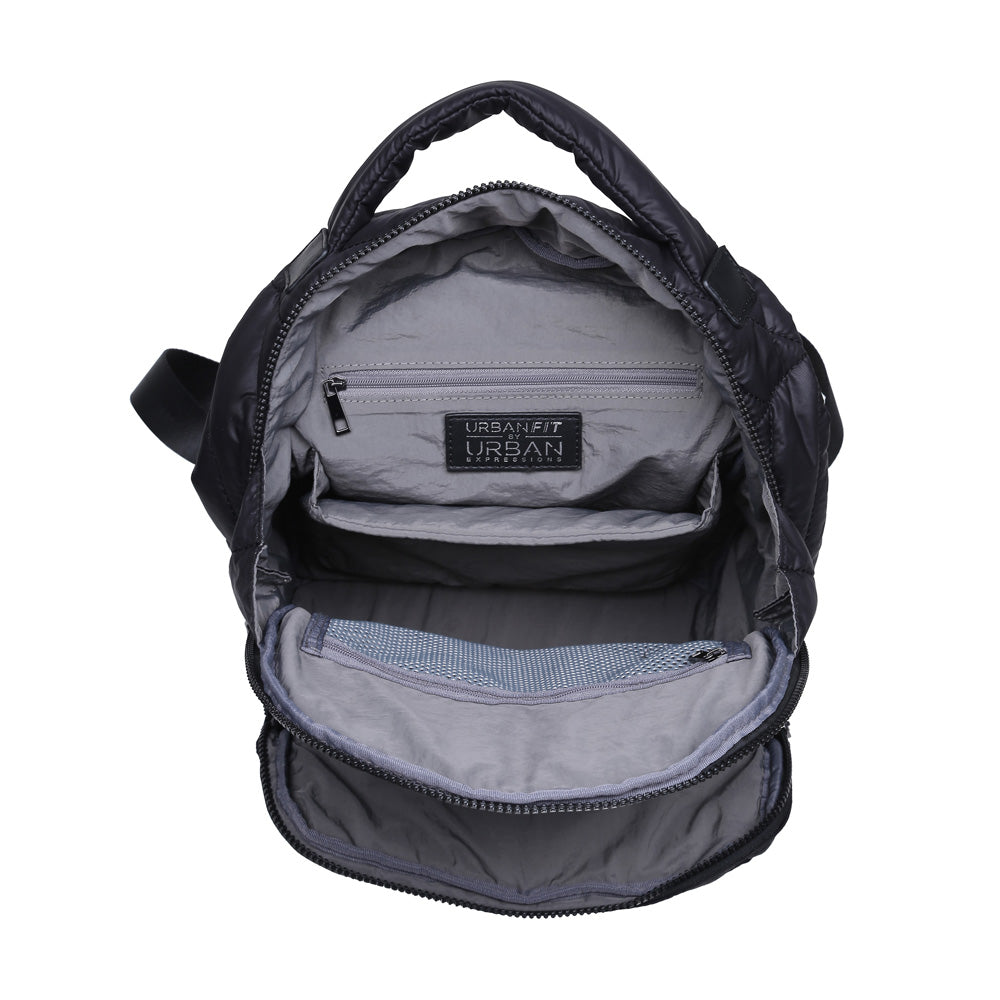Product Image of Urban Expressions Grand Slam Backpack NA-840611162458 View 4 | Black