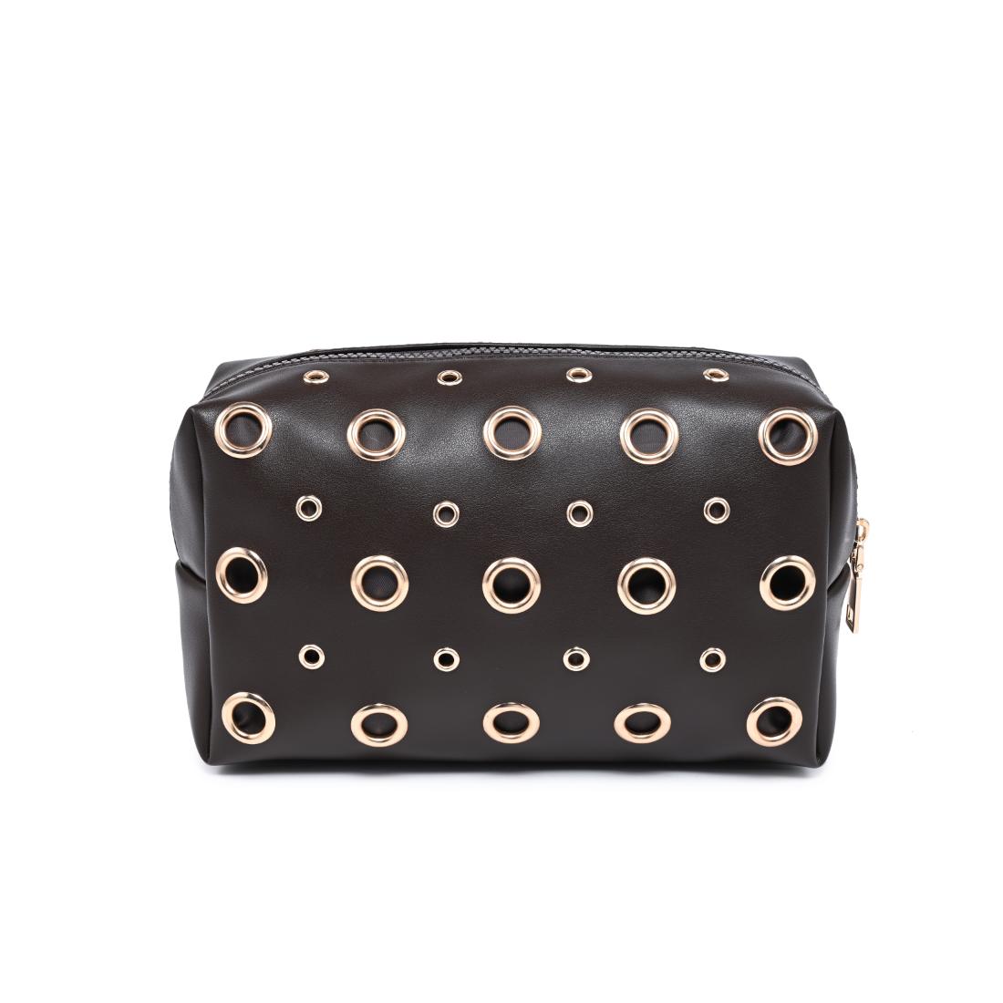 Urban Essentials Grommet Revival Cosmetic & Travel Organizer Pouch 840504210556 View 7 | Espresso