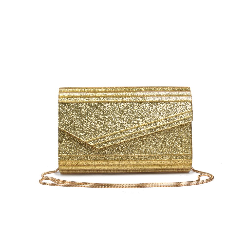 Product Image of Urban Expressions Kesha Evening Bag 840611169785 View 1 | Gold