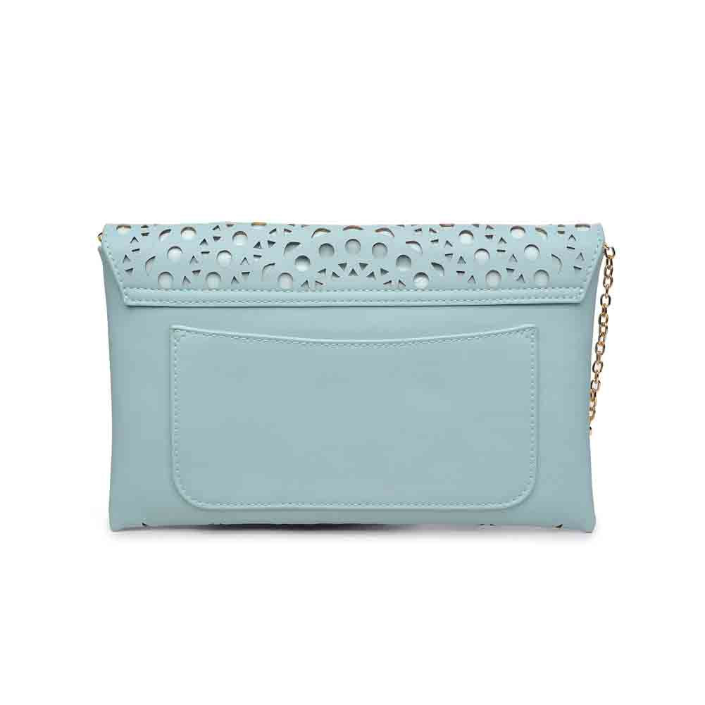 Product Image of Urban Expressions Fiona Clutch 840611148322 View 3 | Seafoam