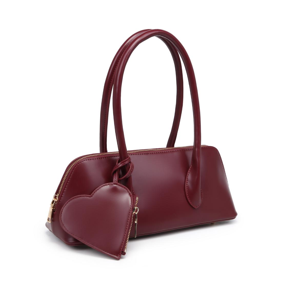 Product Image of Urban Expressions Ione Shoulder Bag 840611198136 View 2 | Burgundy