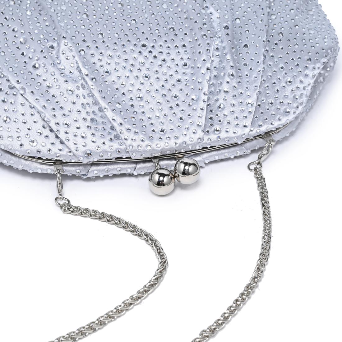 Urban Expressions Florence Clutch 840504215087 View 8 | Silver