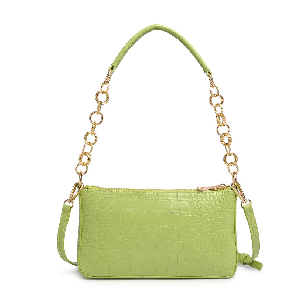 Product Image of Urban Expressions Aster Shoulder Bag 818209015455 View 7 | Lime