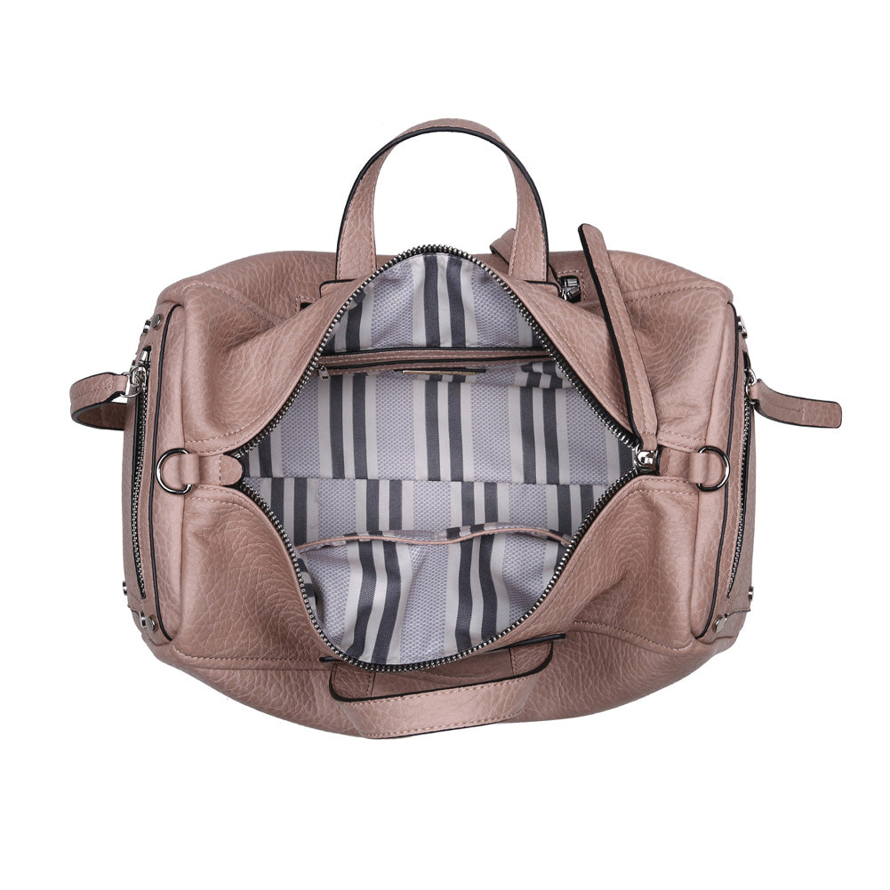 Woman wearing Nude Urban Expressions Paloma Weekender NA-840611156884 View 9 | Nude