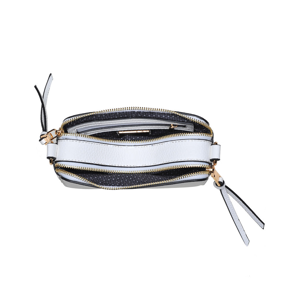 Product Image of Urban Expressions Wes Crossbody 840611146083 View 4 | White