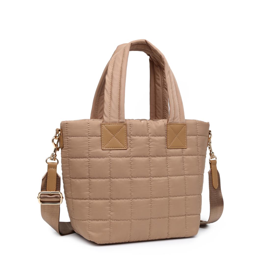 Woman wearing Natural Urban Expressions Lumina Tote 840504205972 View 6 | Natural