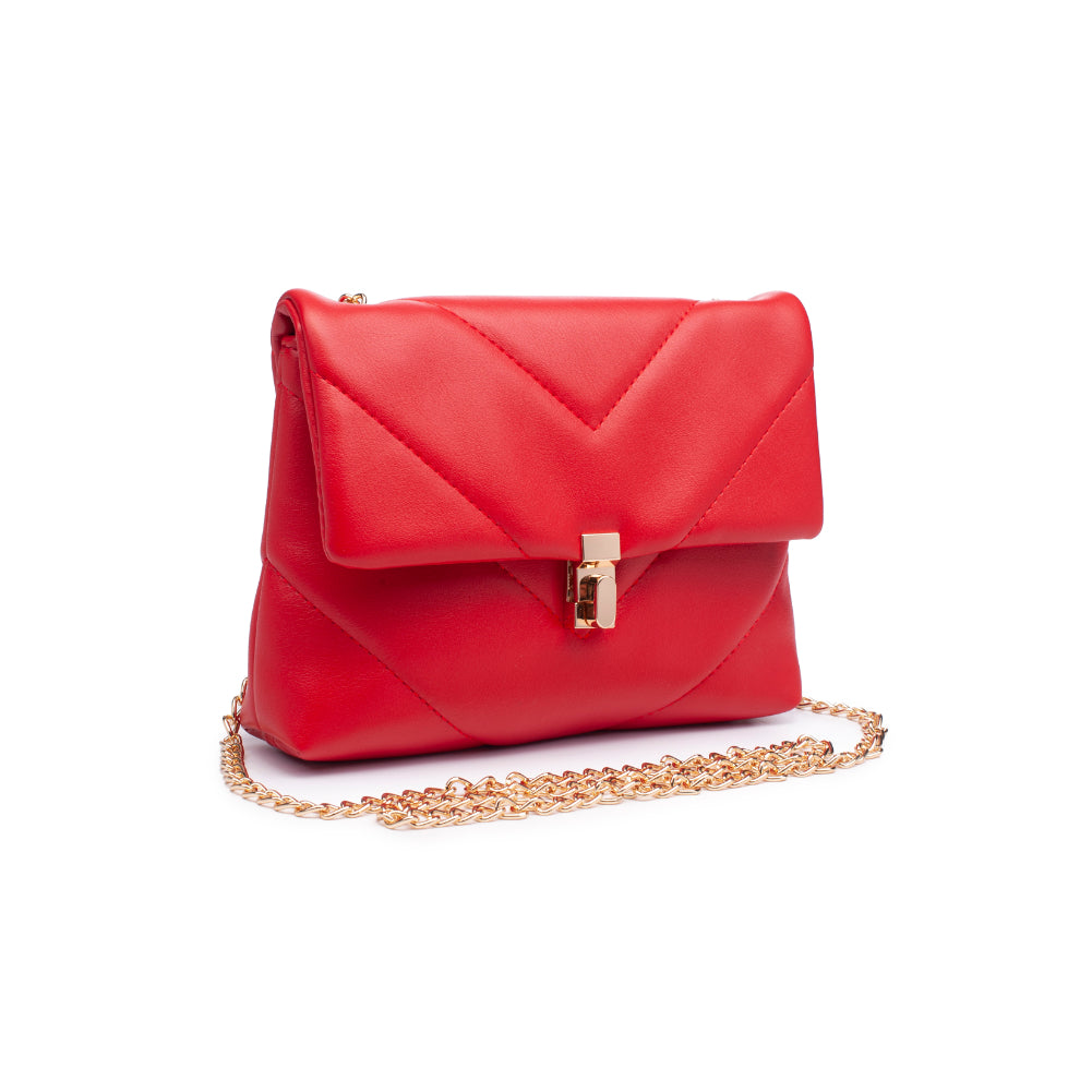 Product Image of Urban Expressions Samantha Crossbody 840611178909 View 6 | Red