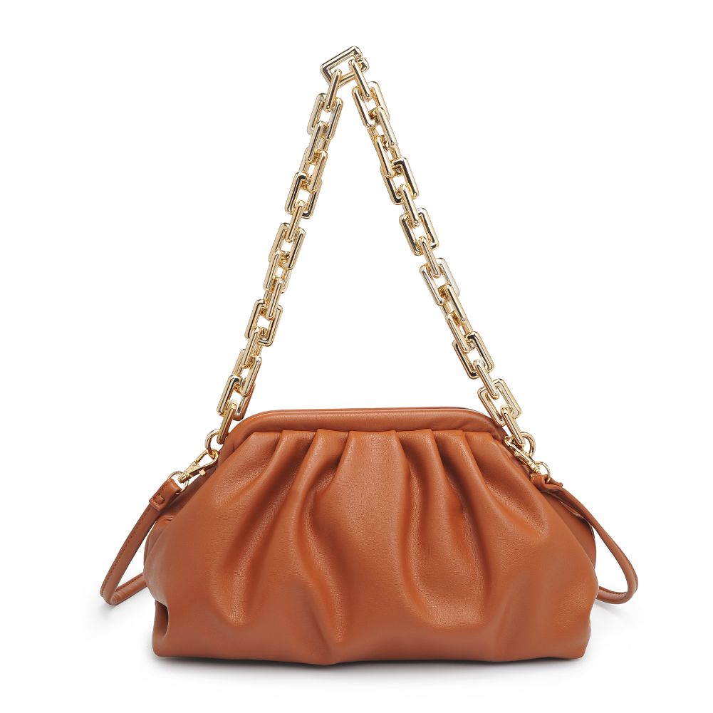 Product Image of Urban Expressions Cassie Crossbody 840611183101 View 7 | Cognac