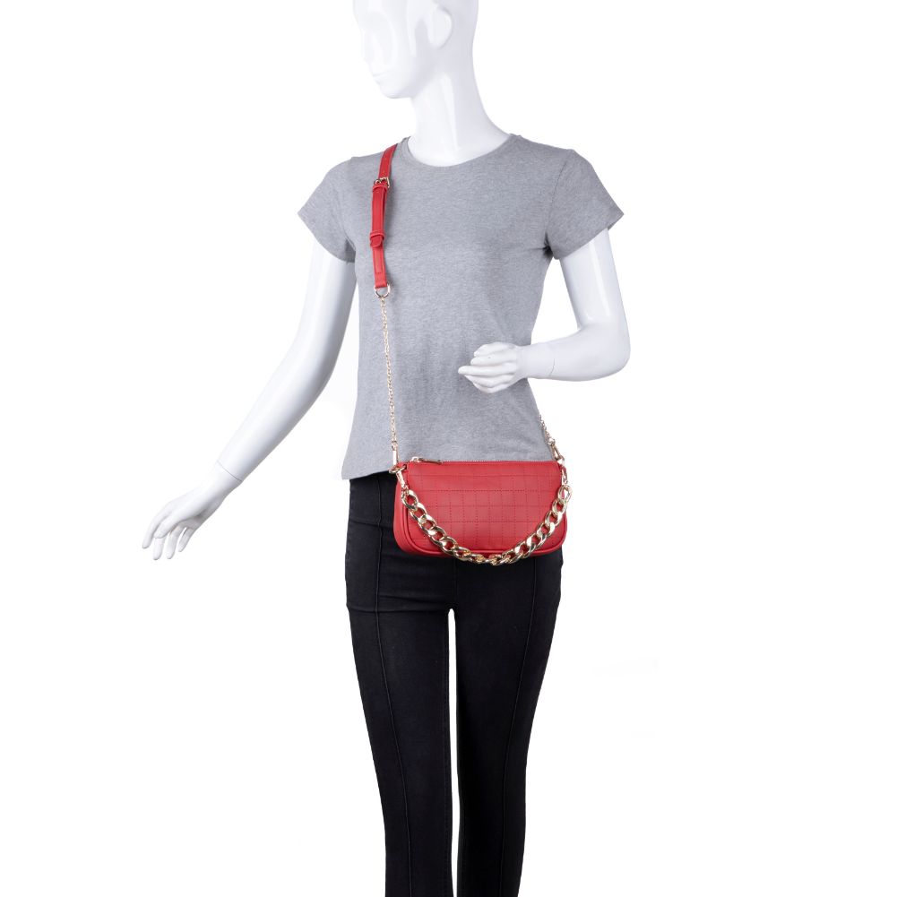 Product Image of Urban Expressions Jeri Crossbody 840611175564 View 5 | Red
