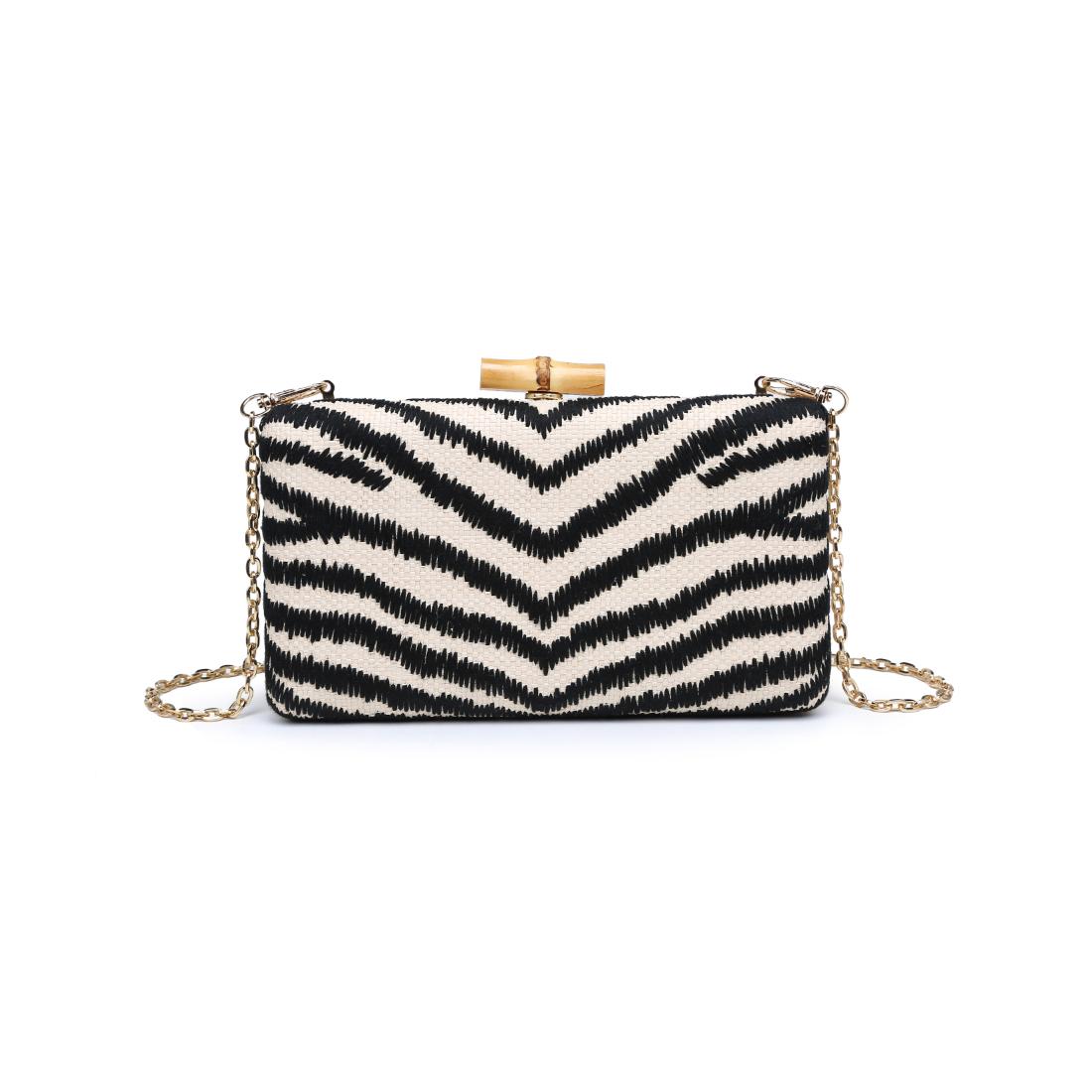 Woman wearing Black Natural Urban Expressions Dorit Evening Bag 840504208652 View 5 | Black Natural