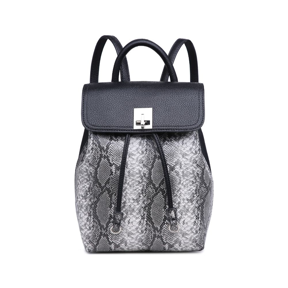 Product Image of Urban Expressions Tegan Backpack NA-840611164094 View 1 | Black White