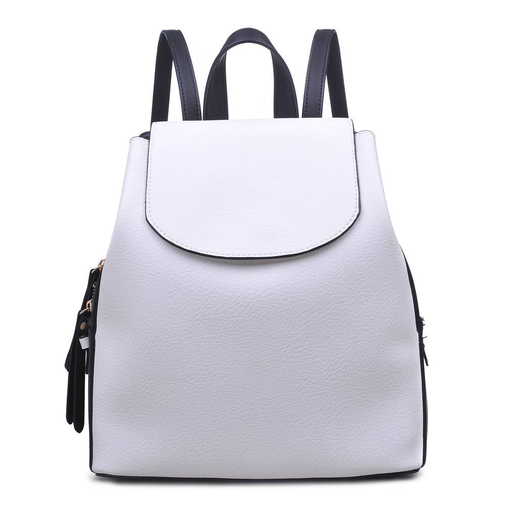 Product Image of Urban Expressions Bliss Backpack NA-840611128294 View 1 | White Black