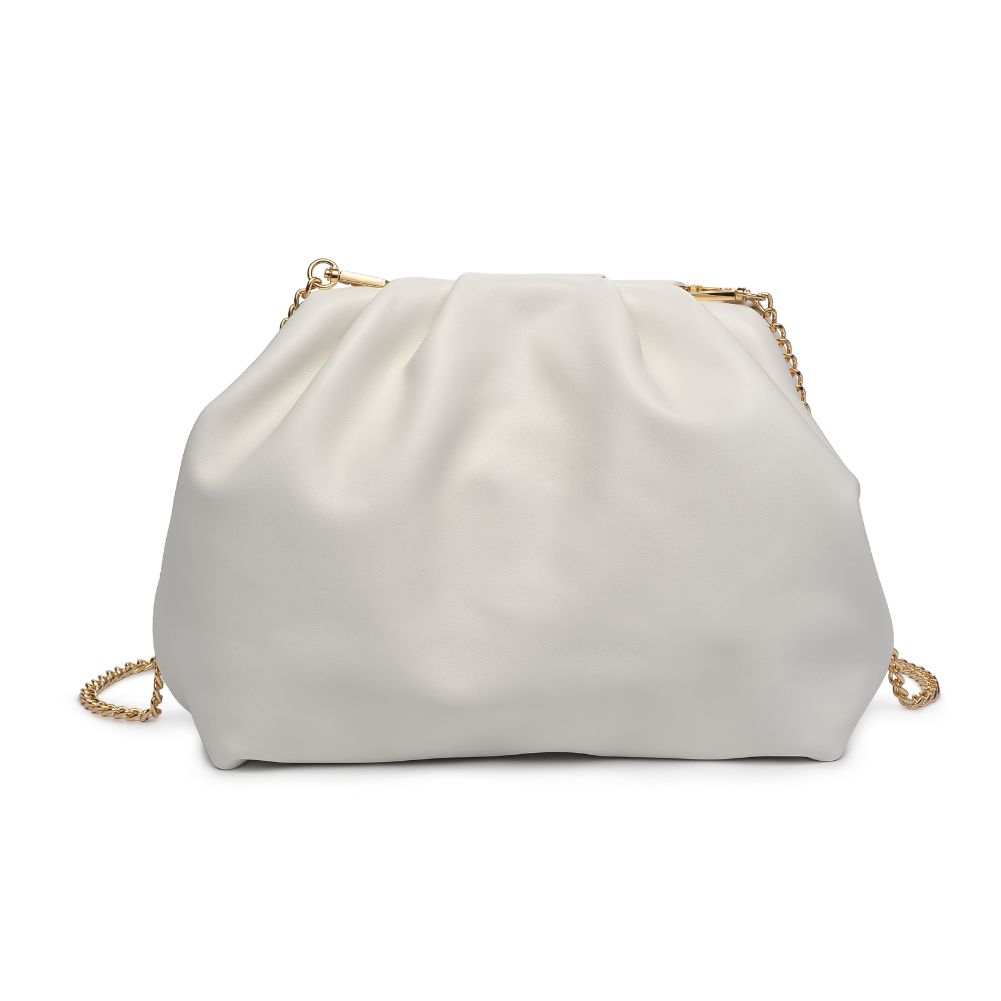 Product Image of Urban Expressions Yasmina Clutch 818209016322 View 5 | Ivory