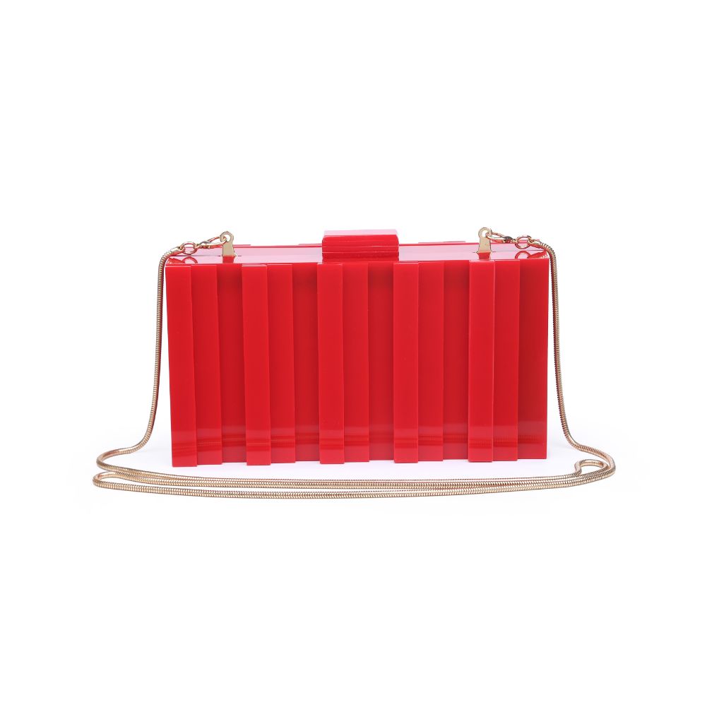 Product Image of Urban Expressions Leo Evening Bag 840611167828 View 1 | Red