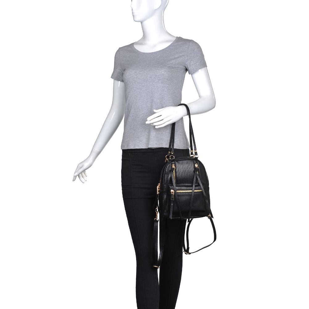Product Image of Urban Expressions Watson Backpack 840611169235 View 5 | Black