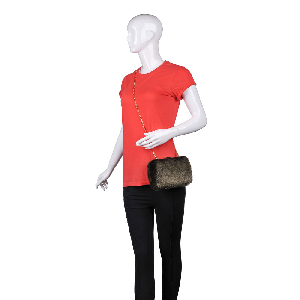 Product Image of Urban Expressions Giovanna Clutch NA-840611154262 View 5 | Olive