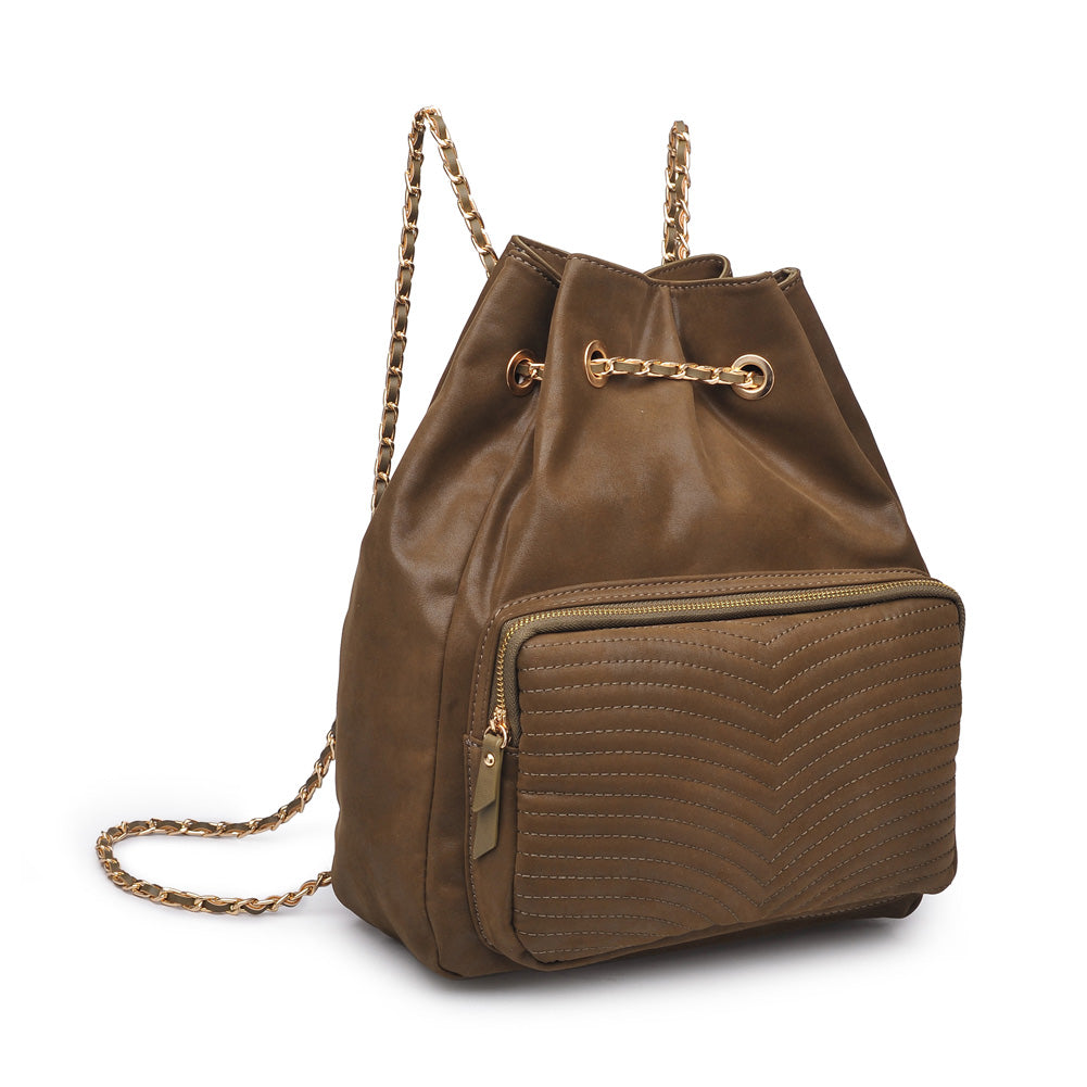 Product Image of Urban Expressions Farrah Backpack NA-840611153685 View 2 | Olive