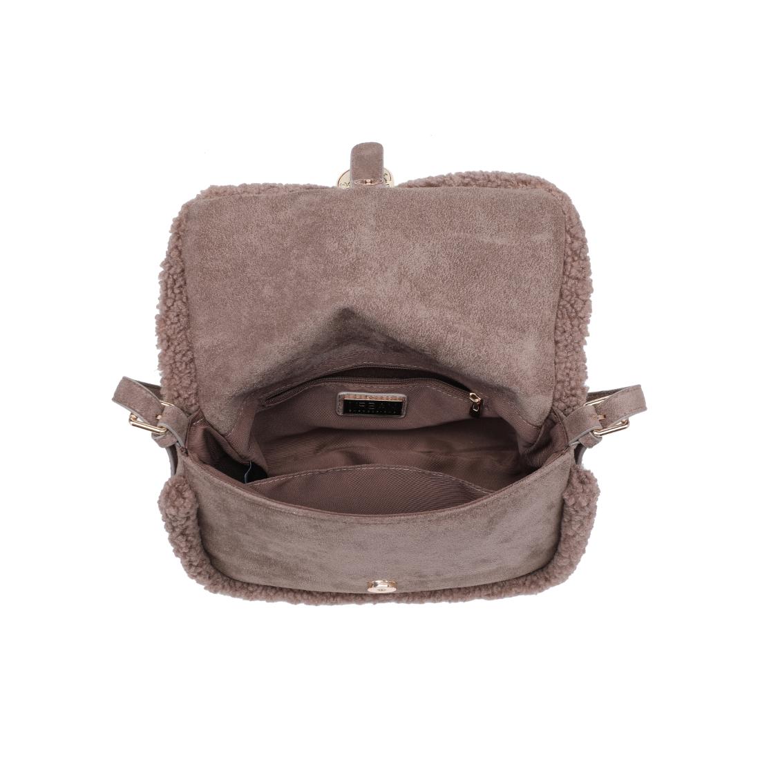 Urban Expressions Zaria Shoulder Bag 840504213359 View 4 | Taupe