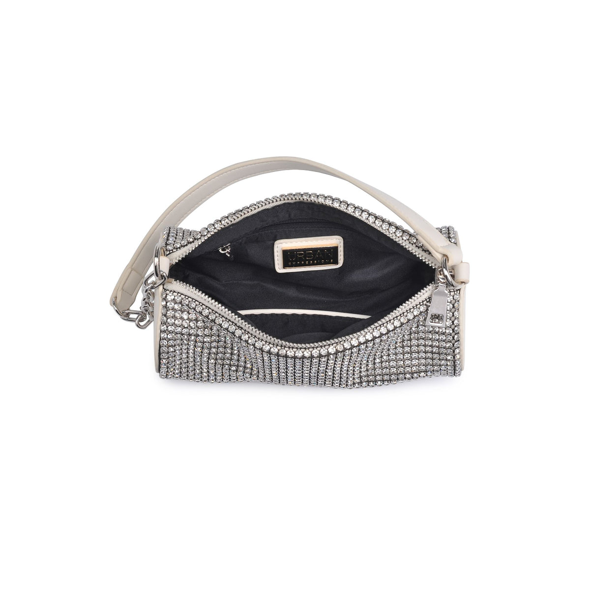 Product Image of Urban Expressions Britney Evening Bag 818209012652 View 8 | White
