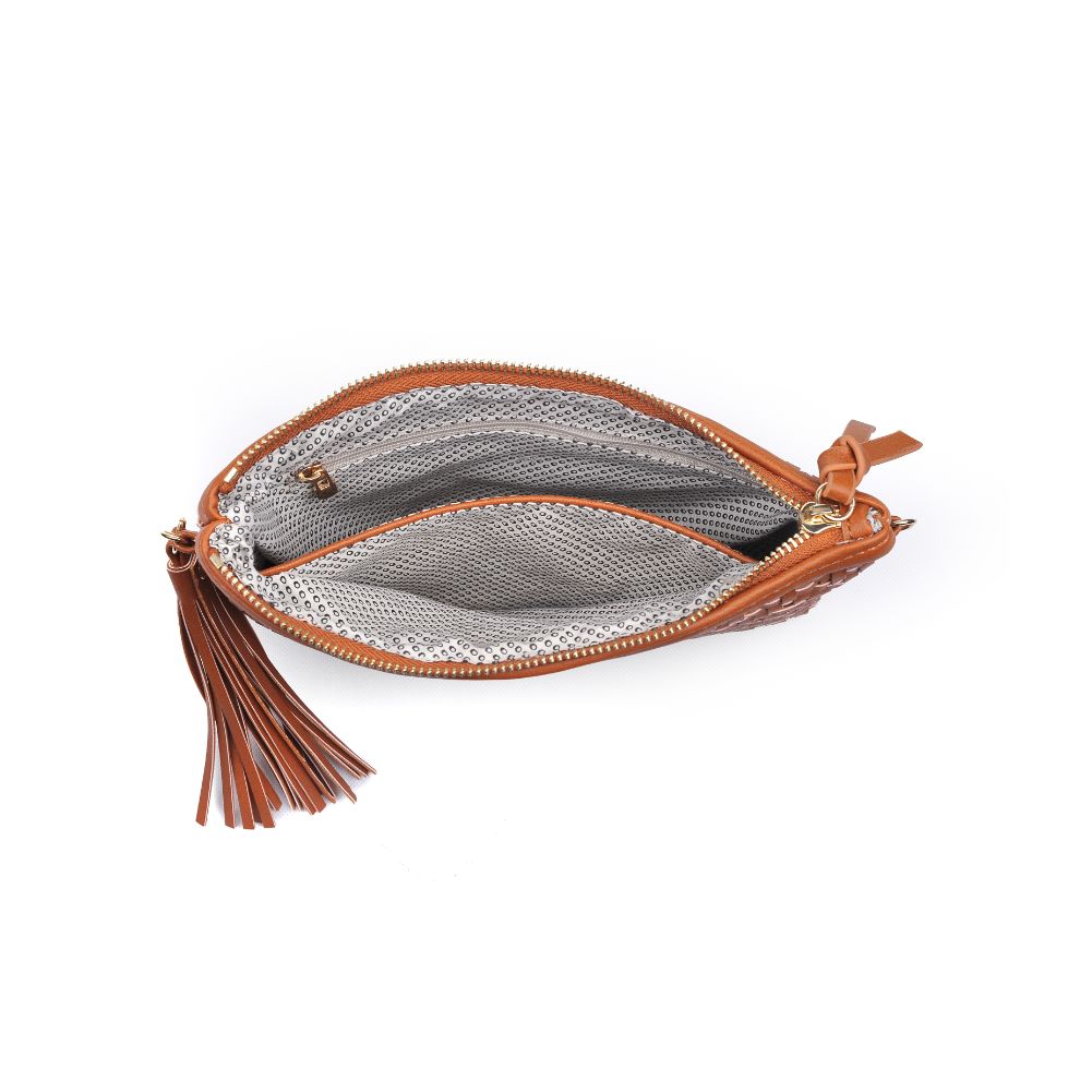 Product Image of Urban Expressions Jess Clutch 840611172495 View 8 | Tan