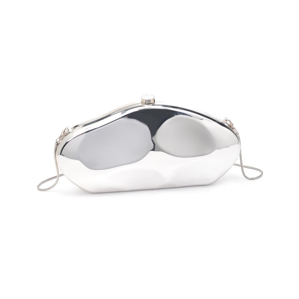 Urban Expressions Marly Evening Bag 840611193384 View 7 | Silver