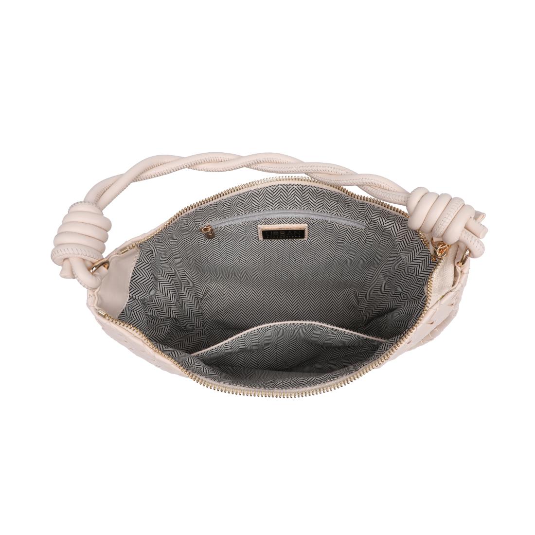 Woman wearing Ivory Urban Expressions Violet Hobo 840504206580 View 9 | Ivory