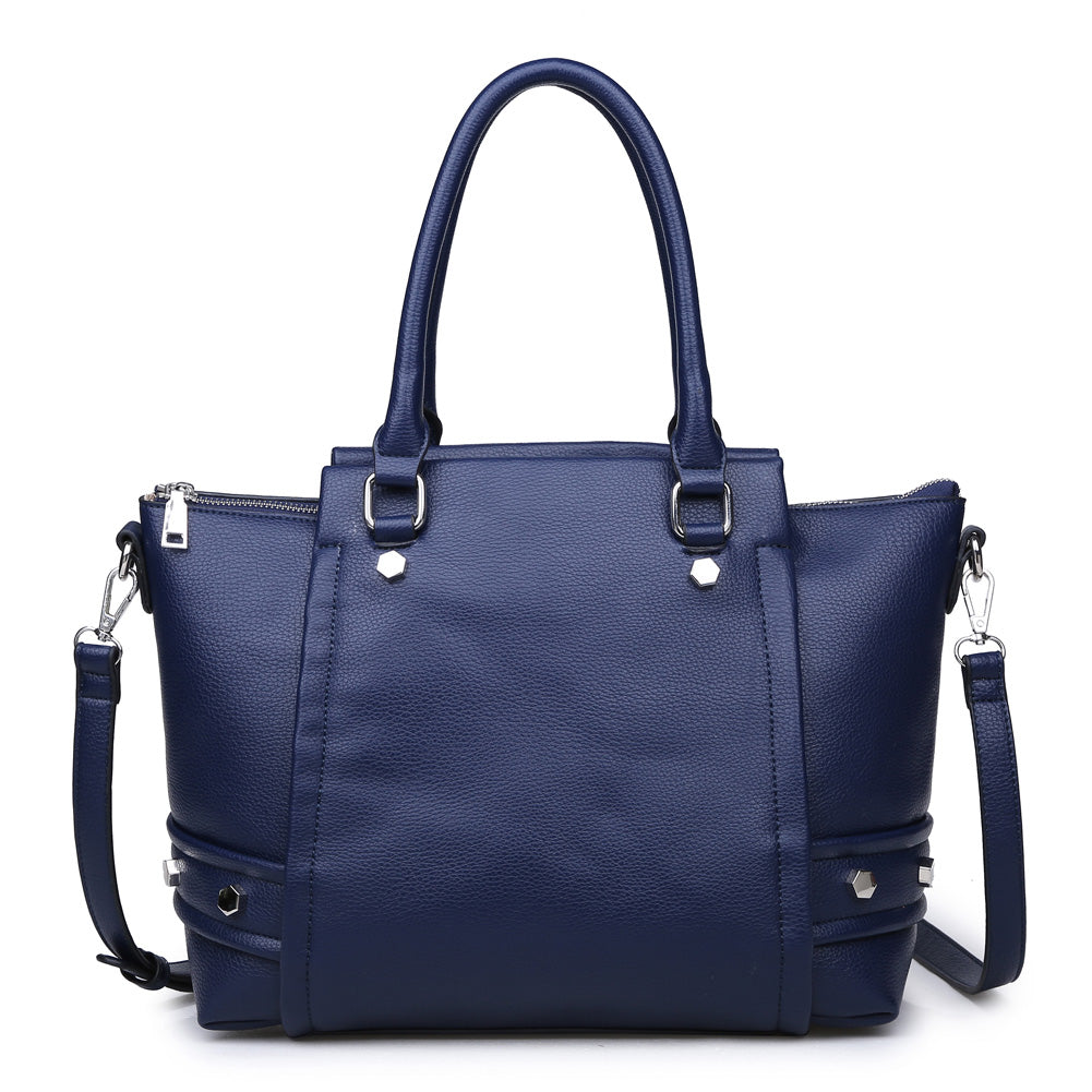 Product Image of Urban Expressions Frankie Satchel NA-840611149565 View 1 | Navy