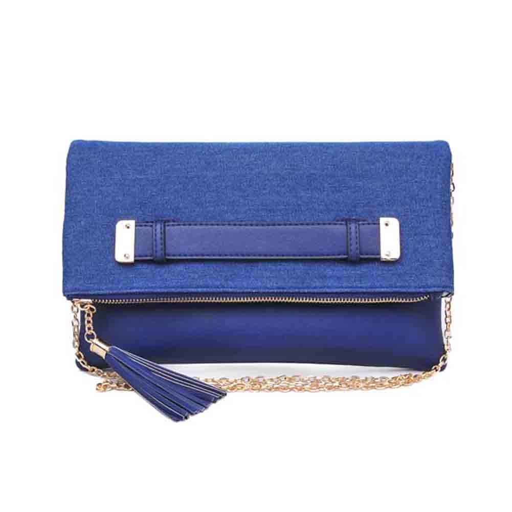 Product Image of Urban Expressions Slate Clutch 840611116697 View 1 | Indigo