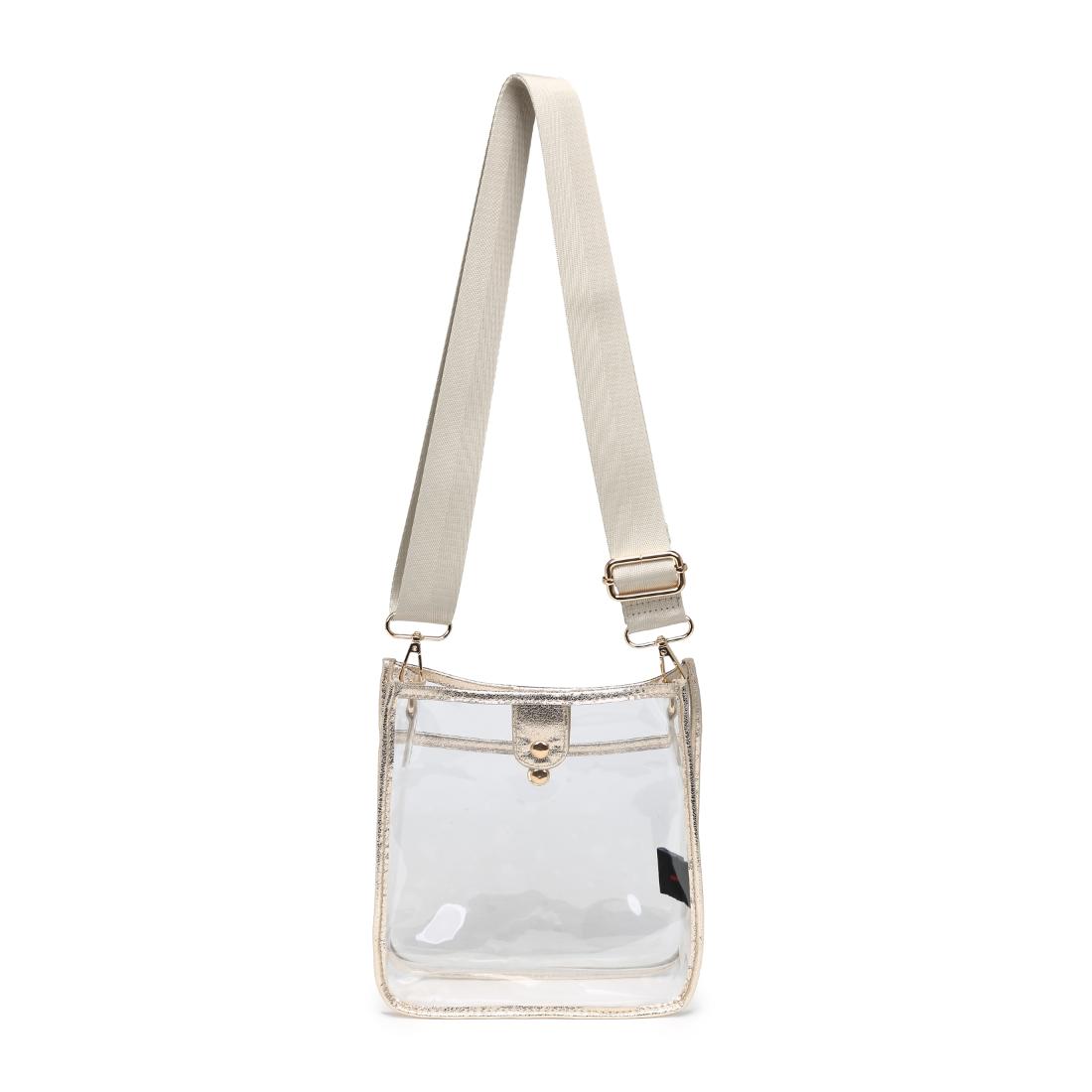 Product Image of Urban Expressions Beckham - Clear Crossbody 840504201431 View 7 | Gold