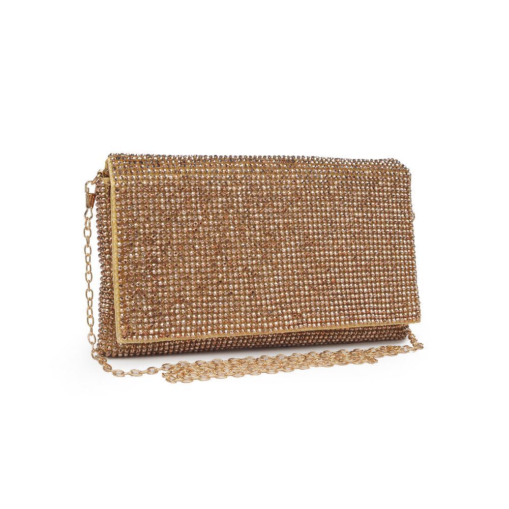 Product Image of Urban Expressions Foxy Clutch NA-840611166517 View 2 | Gold