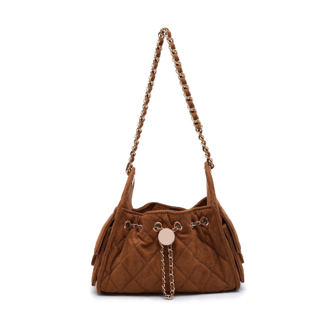 Urban Expressions Royalty Shoulder Bag 840504213489 View 1 | Cognac