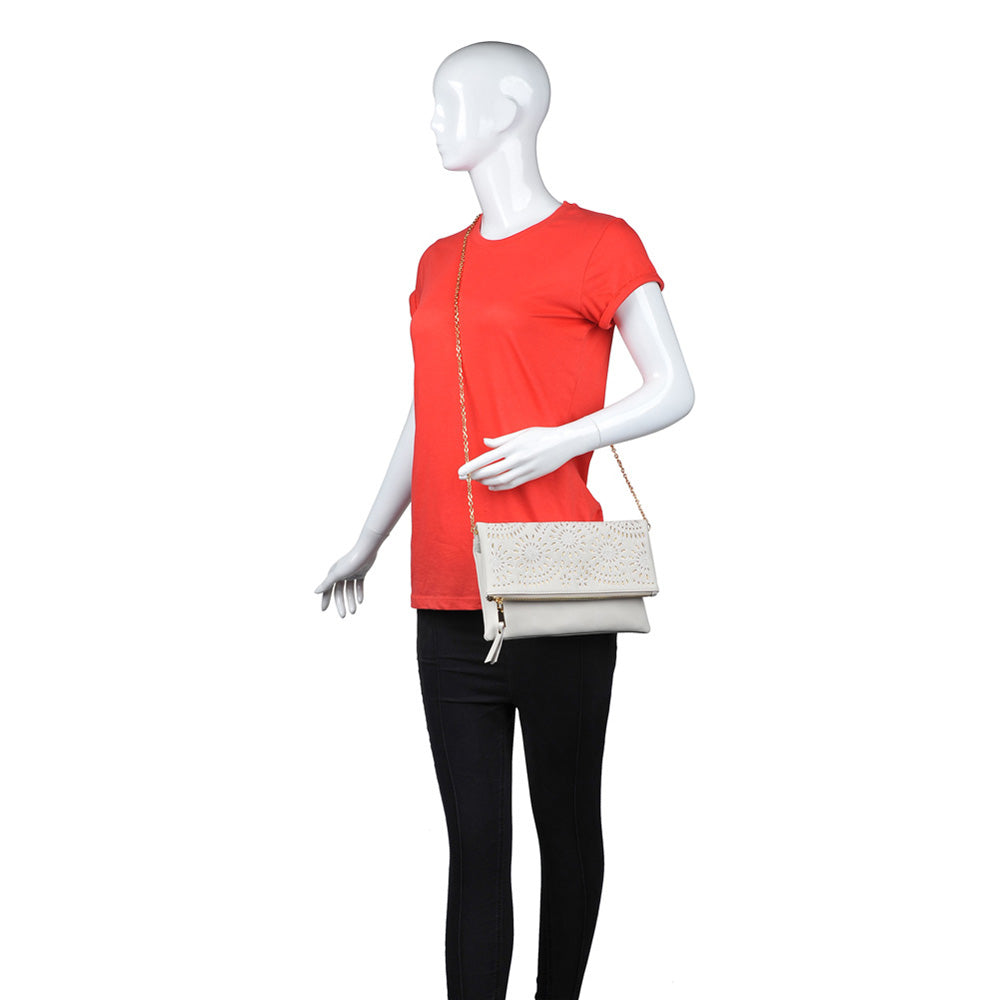 Product Image of Urban Expressions Ellington Clutch 840611150158 View 5 | Bone