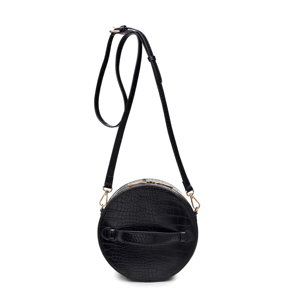 Woman wearing Black Urban Expressions Sawyer Crossbody NA-840611152442 View 5 | Black