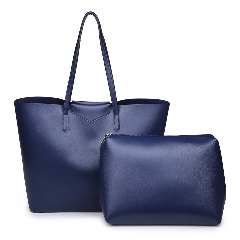 Product Image of Urban Expressions Eloise Tote NA-840611151773 View 1 | Midnight Blue