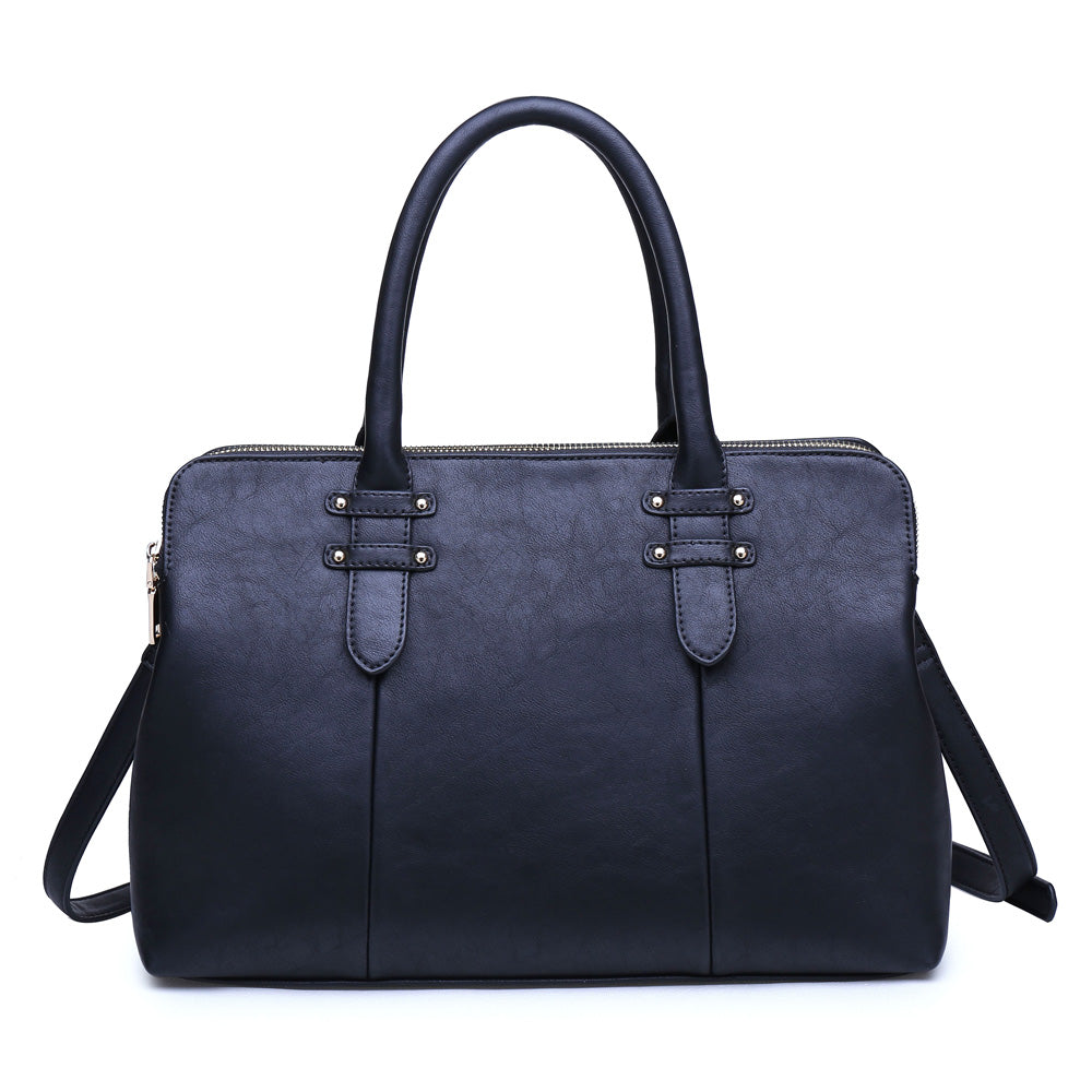 Product Image of Urban Expressions Huckleberry Satchel NA-840611141552 View 1 | Black