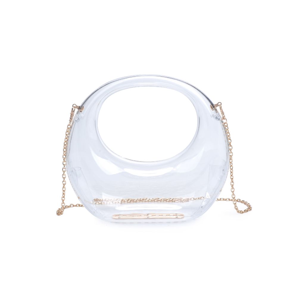 Woman wearing Clear Urban Expressions Trave Evening Bag 840611109972 View 5 | Clear
